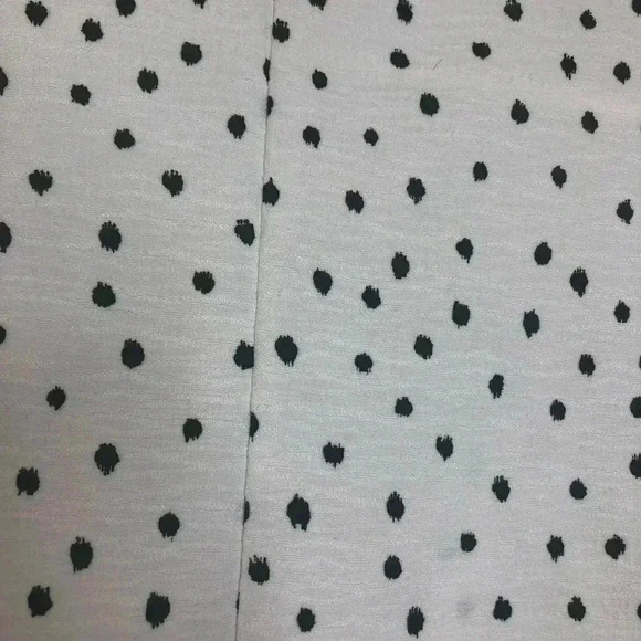 Renee C. Tank  Top Polka Dots White & Black Size Small - Picture 13 of 16